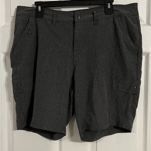 Lee Active Performance Shorts Men’s Size 36 Dark Gray